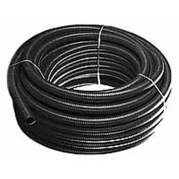 Труба дренажная гофр. однослойная ПНД 110/93-II (черная) без фильтра