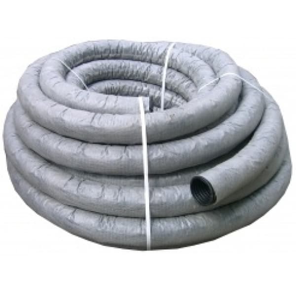 Труба дренажная гофр. однослойная