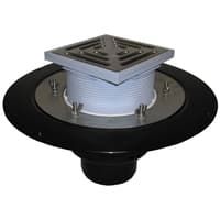 Воронки HL с вертикальным выпуском для эксплуатируемой кровли