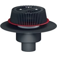 Воронки HL с вертикальным выпуском для аварийного водостока