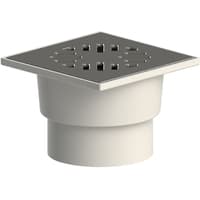 Трапы с решеткой из нержавеющей стали